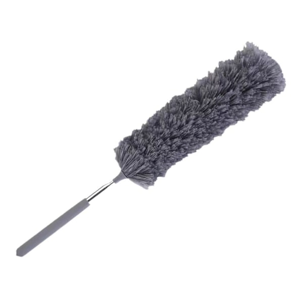 Hemstädning Mikrofiber Dammvippa Borste Utdragbar Handdammsugare Lot O4 grey 1pcs