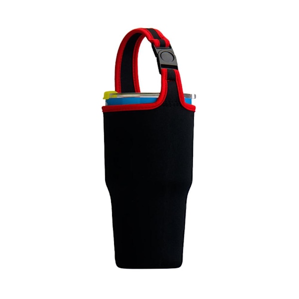 Muggväska Isolerande Kopp Mugghållare Flaskväska Skyddsfodral För 30oz Isbar Kopp Muggskydd C5i9 red edges 1pcs