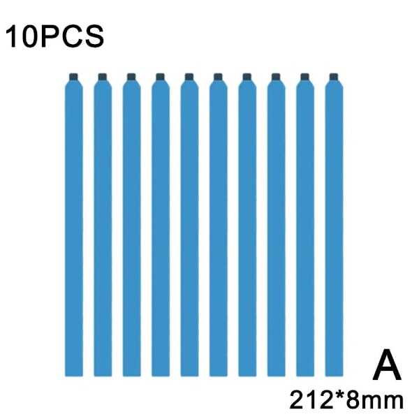 Lättdraget lim för reparation av bärbara datorskärmar LCD-tejp Displaymontering Renovering Dubbelsidig U2 212*8mm one-size
