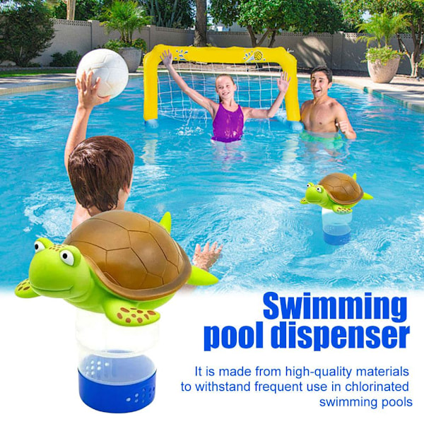 Klordispenser för pool, flytande klordispenser för pool passar 3\" tabletter