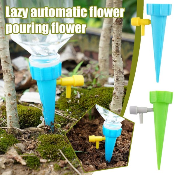 Självvattnande spikar Plant Garden Automatisk vattenflaska dropp Ir B 1pcs 6pcs