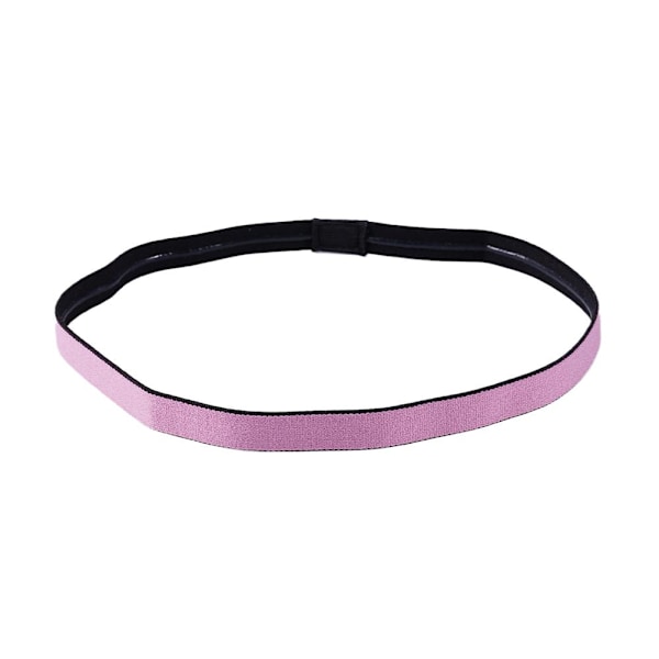 Sportpannband Yoga Fitness Löpning Svettabsorberande Pannband black onesize
