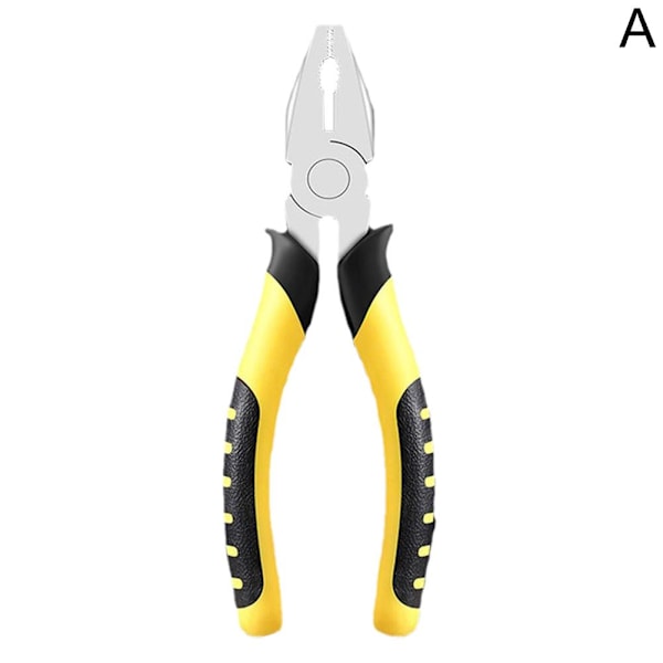 Kraftig 6\" Kombination Lång Näsa Sidavbitare Skärtång Lot D7 Tänger N7L5 Z5O4 yellowA A