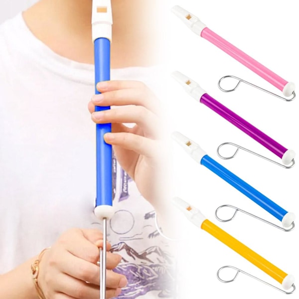 Rtyweth Glissandoflöjt Instrument Barn Musikleksaker Förälder-Barn Roliga Spel Musikinstrument Gåva K7R7 Rolig Purple One size