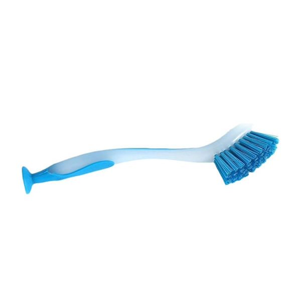Praktisk Vertikal Multifunktionell Diskbänksborste Borste Gryta Diskning D9v8 blue 1pcs