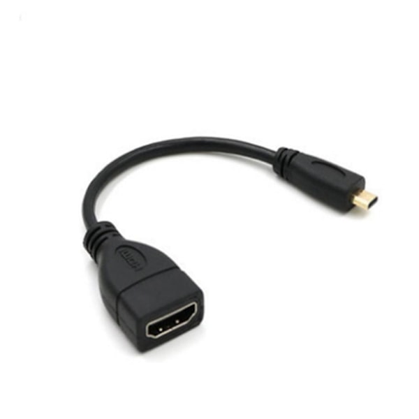 Micro HDMI till HDMI Dataöverföring 4K 60Hz Kabel För Raspberry 15cm Hero HDTV 7 Pi 6 4 5/Pi A6000 Kamera