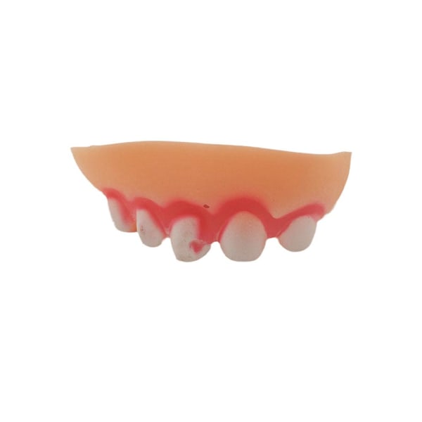 Halloween Tricky Toy Cosplay Tandproteser Dekorationer Toy Funny Vamp Big incisors one size