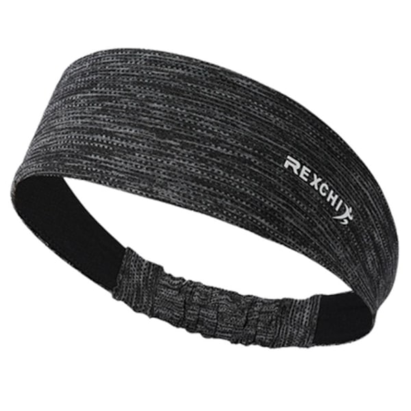 Sport Pannband Yoga Gym Svettband Kvinnor Män Hårband Huvud Pre C One size