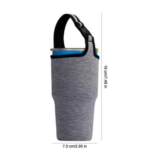 Muggväska Isolerande Kopp Mugghållare Flaskväska Skyddsfodral För 30oz Isbar Kopp Muggskydd C5i9 sky blue 1pcs