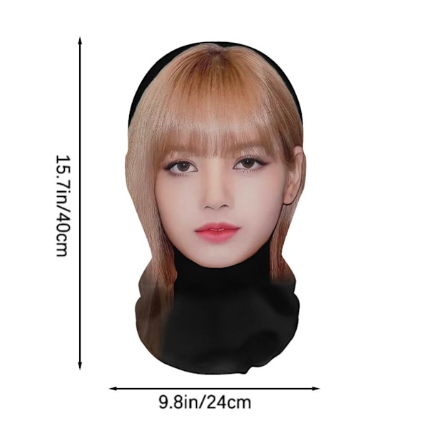 Taylor Swift 3D Mask Lisa 3D-Printad Rolig Huvtröja Ansikte Show Parodi Knepig Balaclava 5-Michael 1 Pc