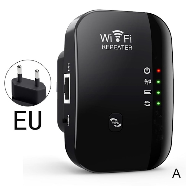 2024 Nyaste WiFi-förlängare, Trådlös Repeater, WiFi-Repeater, WiFi-förlängare Signal Booster för Hemmet, Trådlös Repeater Långdistansförstärkare med  white US