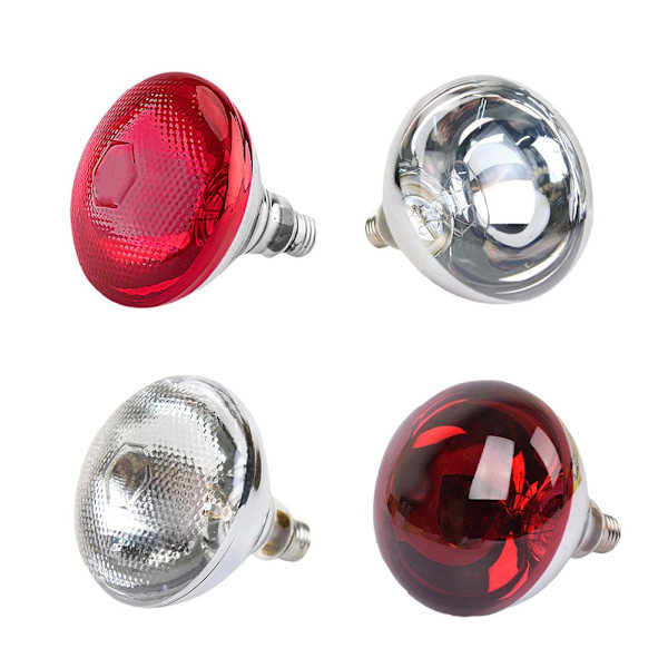 INFRARÖD VÄRMELAMPA 250W Fjäderfä Kyckling Värmelampa Lamm Boskap F0G7 C 1pcs