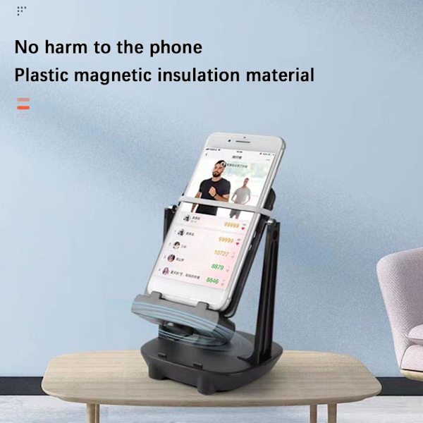 Automatisk Swing Shake Telefon Vicka Enhet Spela In Steg Artefakt эв △ι T9P2 O4Y4 Black 1set