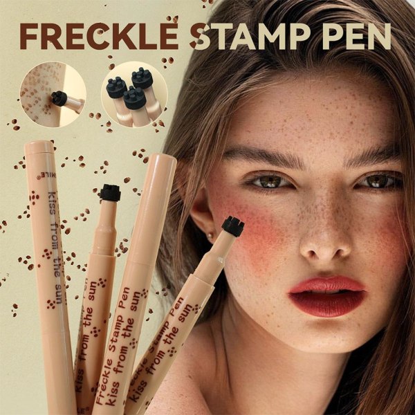 DTREEL Naturlig Livsliknande Fräkpenna, magisk Fräk Makeup Pen, wat 02#natural coffee one size