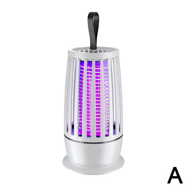 1-pack Elektrisk Myggdödarlampa Portabel LED-lampa Flugsmälla J4P1 Bug X4R2 Black One size