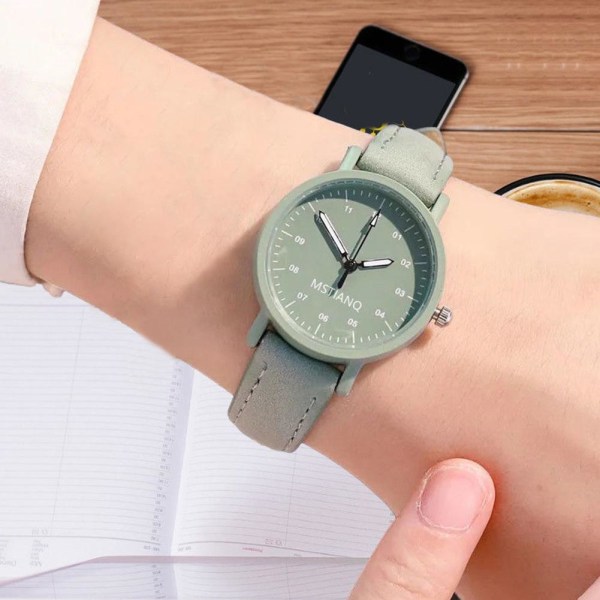 Dam Digital Watch Square Dial Watch för kvinnor Green One size