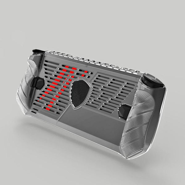 För-MSI Claw Spelkonsol TPU Skyddsfodral med Ställ Snabb Transprent For Msi Claw