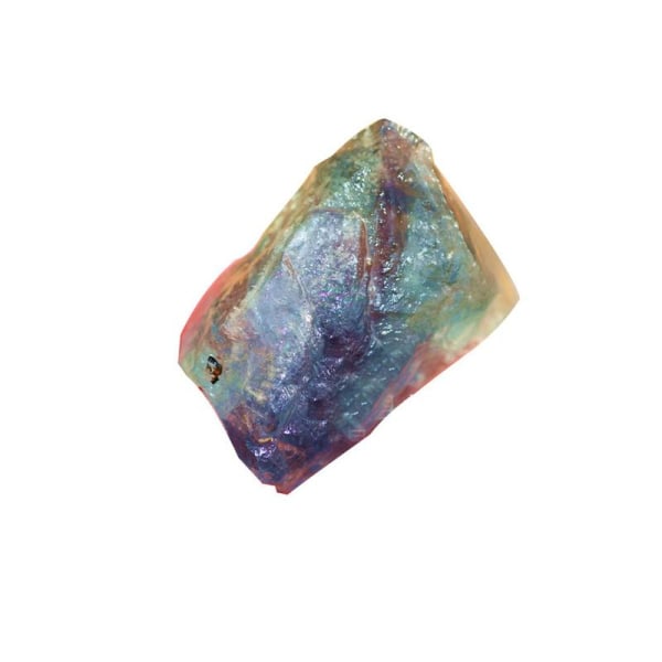 Naturlig fluorit kvartskristall lila stenar Poli grus