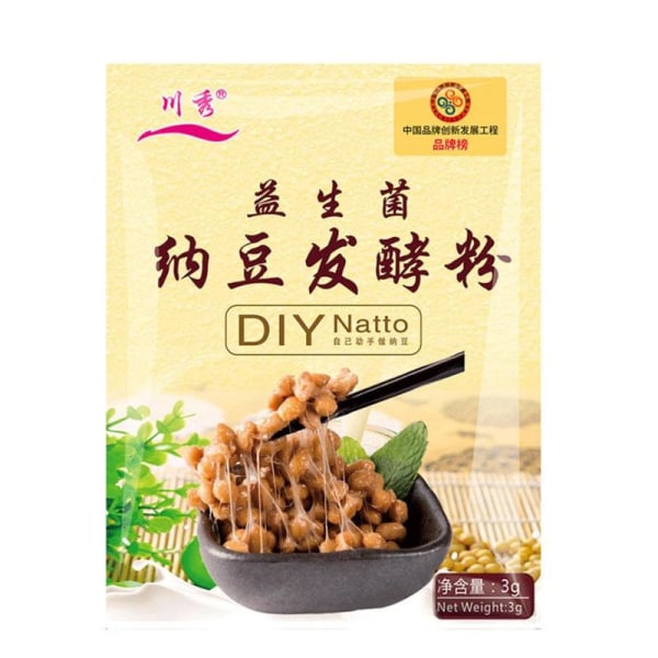 3g vardera påse Bacillus Subtilis Natto Bacillus Natto-jäsning