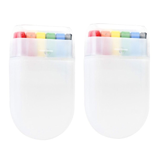 Pride Sminkstift Festival Party Intensiv Ansiktsfärg Rolig Flagga kropp Y7J4 X3K8 2pc onesize