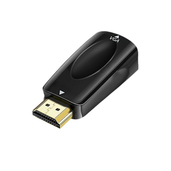 1x HDMI-kompatibel hona till VGA hane ConvertE4 blackB with audio