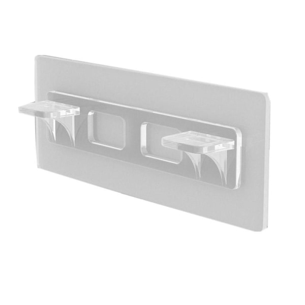 Självhäftande Sticky Hook Väggklämma Hängare Hängande Dekor Fäst