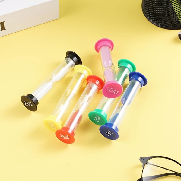 1/2/3/5/10 Minuters Sand Ägg Timer Undervisningsspel Tandborstning Timing Sekund~ green One-size