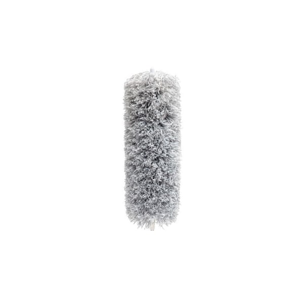 Utdragbar dammvippa teleskopisk långt handtag mikrofiber rengöringsborste O2 whiteA 1 pc replacement head