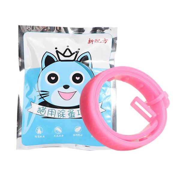Avmaskningshalsband för husdjur, justerbart halsband för hund, katt, kattunge, 8 månaders skydd Z4 for cat 1pcs