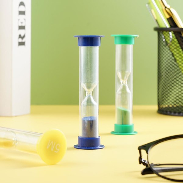 1/2/3/5/10 Minuters Sand Ägg Timer Undervisningsspel Tandborstning Timing Sekund~ green One-size