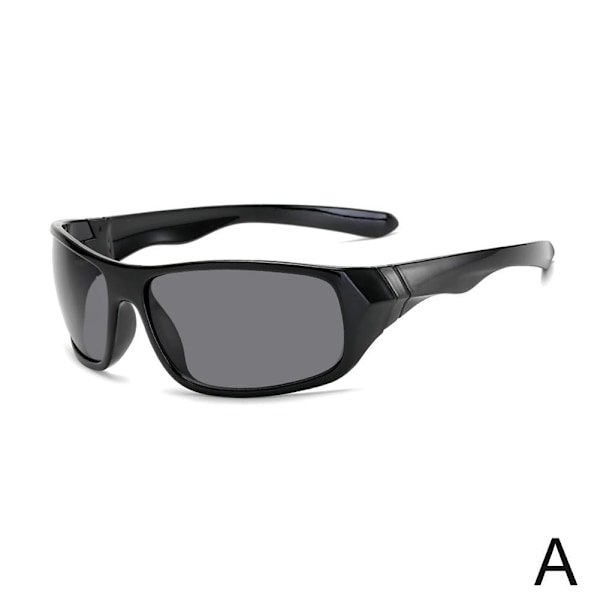 HD Mörkerkörningsglasögon Polariserade Gula Linser Anti-bländning UK❈ grey One-size 3pcs