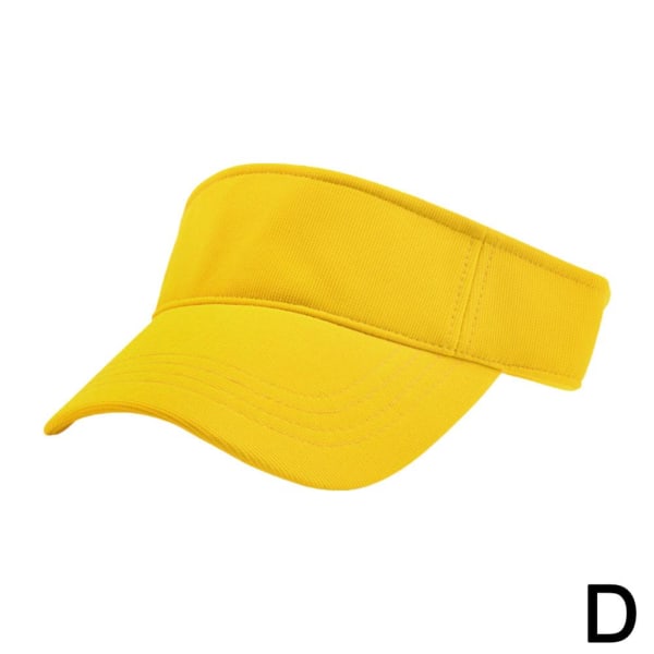 Hink Solhattar Sun Sports Visir-Golf Beach Visir Cap Justerbar yellow one-size