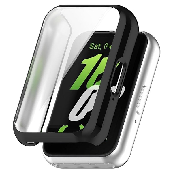 för Samsung Fit3 TPU Härdat Glas Skyddsfodral Full Täckning Stötfångare Skyddsskärm Smart Klockskydd Tillbehör Transprnet For Samsung Fit3 5pcs