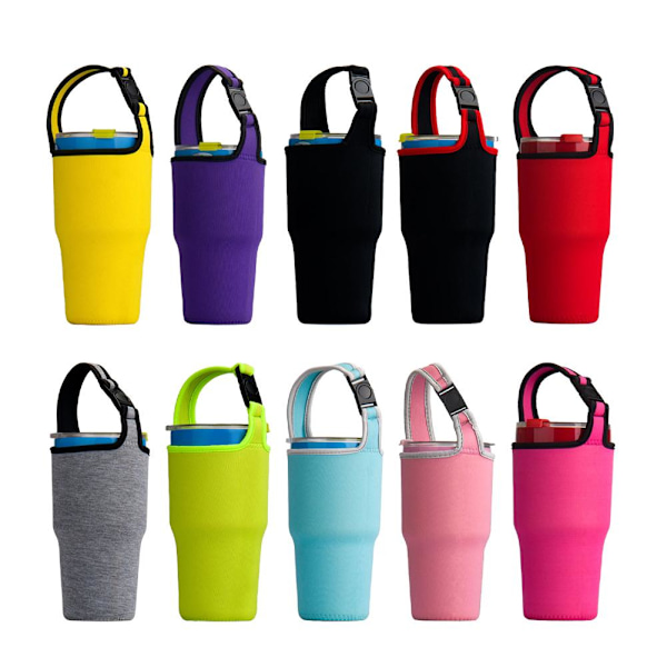 Muggväska Isolerande Kopp Mugghållare Flaskväska Skyddsfodral För 30oz Isbar Kopp Muggskydd C5i9 sky blue 1pcs