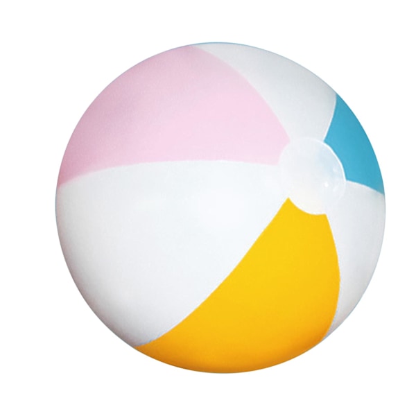 Blank glänsande panel uppblåsbar strandboll stor sommar semesterfest H8 6 color-30cm 30cm