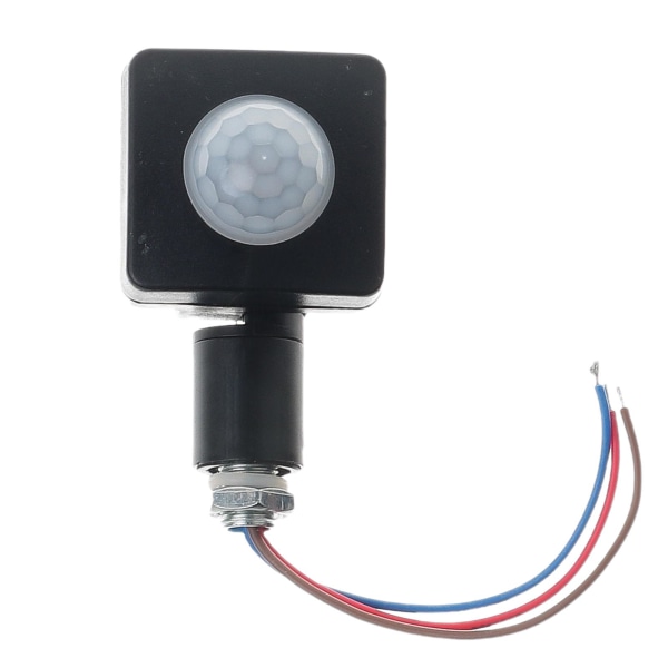 DC 12V Automatisk Infraröd PIR Rörelsesensor Switch LED Light fo black 12mm