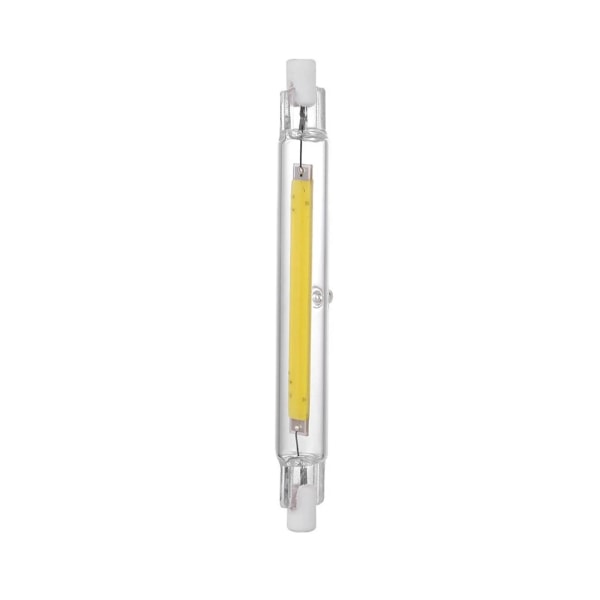 LED R7s COB 78mm 118mm Dimbara glasrör 15W 30W Lampbyte yellowB 118mm