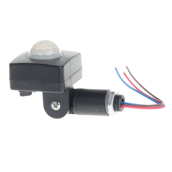 DC 12V Automatisk Infraröd PIR Rörelsesensor Switch LED Light fo black 12mm