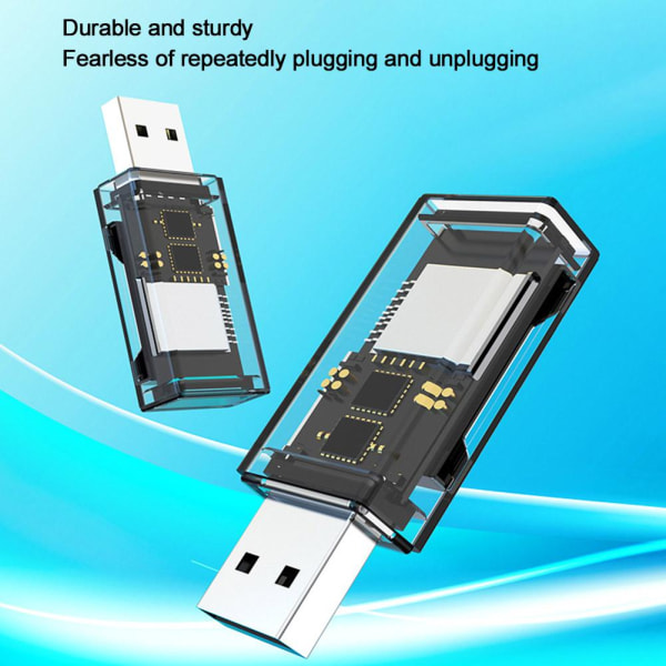 Type-c Mobiltelefon USB 3.0 kortläsare ansluten till minneskort usb 1pcs