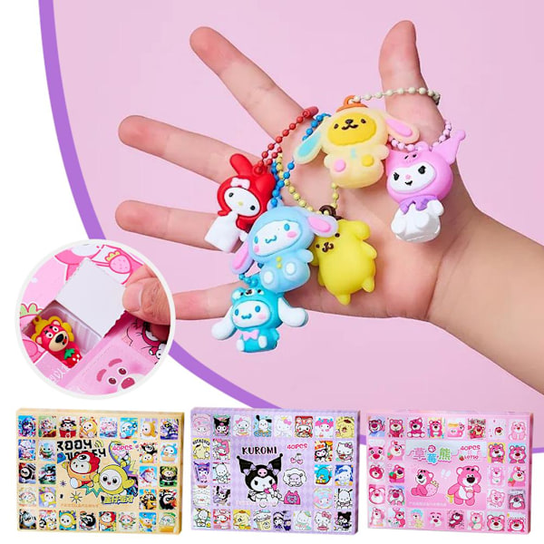 Sanrio Jordgubbsbjörn Hål Musik Barnpresenter Hänge Docka Rolig Present Poke Helgdag S3S5 A Sanrio onesize