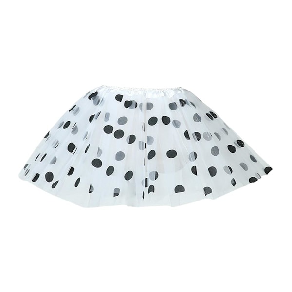 Barnkjol, tyllkjol, barn, raggkjol, meshkjol. White 1pcs
