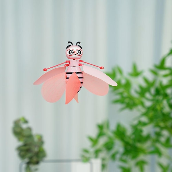 Flygande Fée Honungsbi Dockor Magisk Julklapp Infraröd Induktion C pink one-size