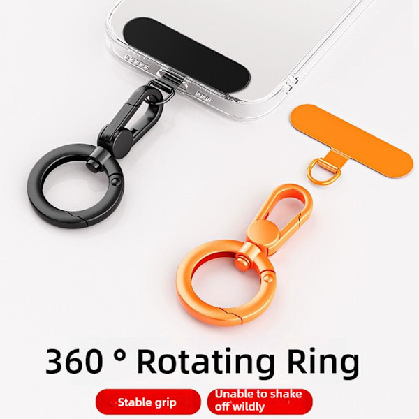 Universal Mobiltelefon Sling Rep Kort Clip Telefon Snodd Packning Patch ho t U5O6 Camel 1pcs
