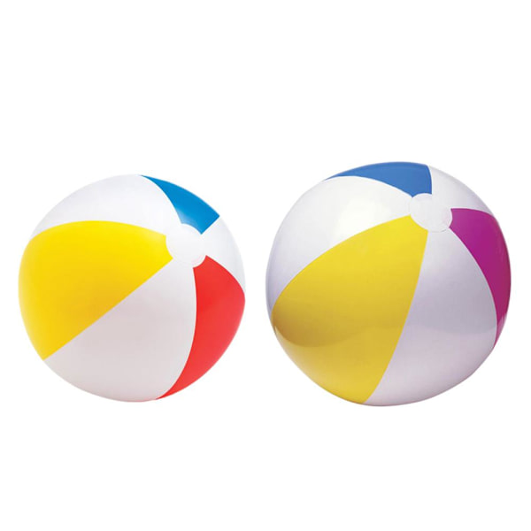Regnbågsfärgad Badboll Stor Uppblåsbar Badboll 50cm/60cm Uppblåsbar Badboll Rolig Leksak För Q0v5 51CM, 35CM after inflation 1pc