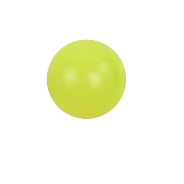 Luminous Sticky Wall Ball Stress Relief Toys Sticky Squash Ball yellow yellow