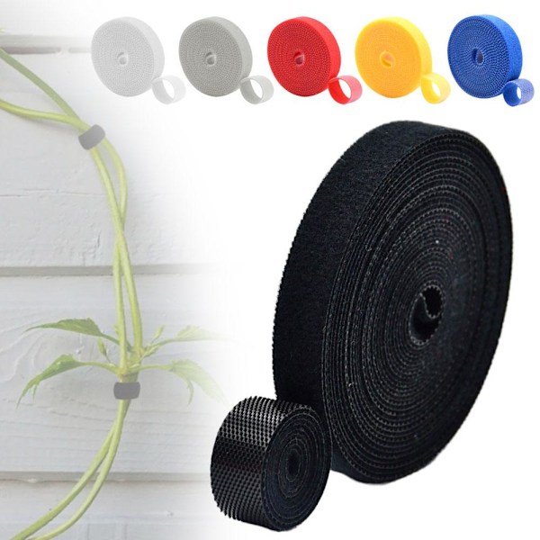 Återanvändbara växtband för klätterväxter, tejpband för klättring black 1set