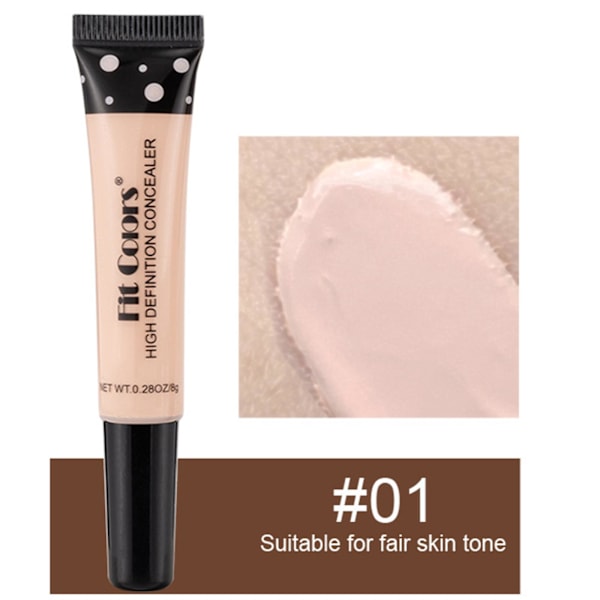 Concealer Foundation Matt Full Täckning Ljusare Makeup Långvarig 2024 04 8g