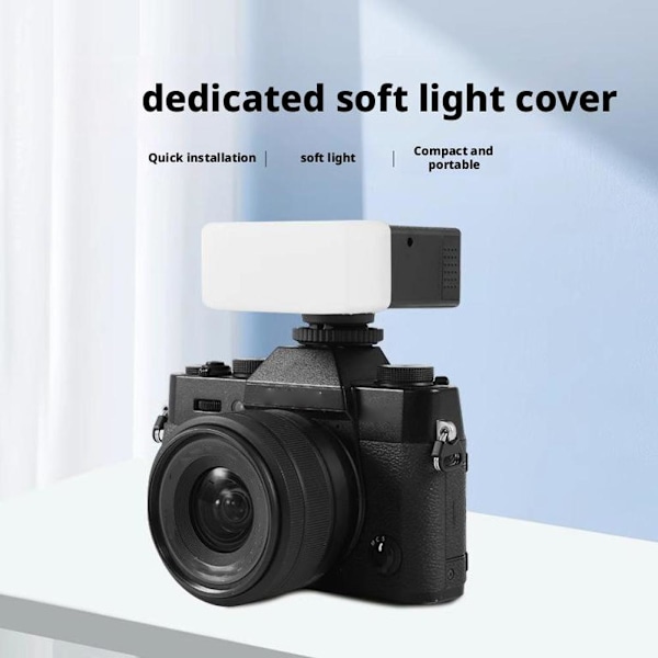 Mjukt ljusskydd för Godox IM30 IFlash Pocket Camera Flash Diffuser.- L4O5 blue For Godox iM30