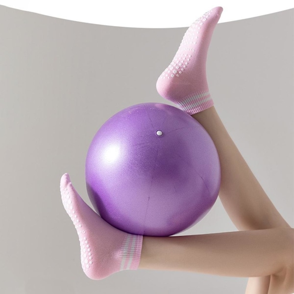 Gripsockor för kvinnor, halkfria pilates yogasockor med dubbla ränder, halkfria träningssockor Z6c9 5pc 5pcs