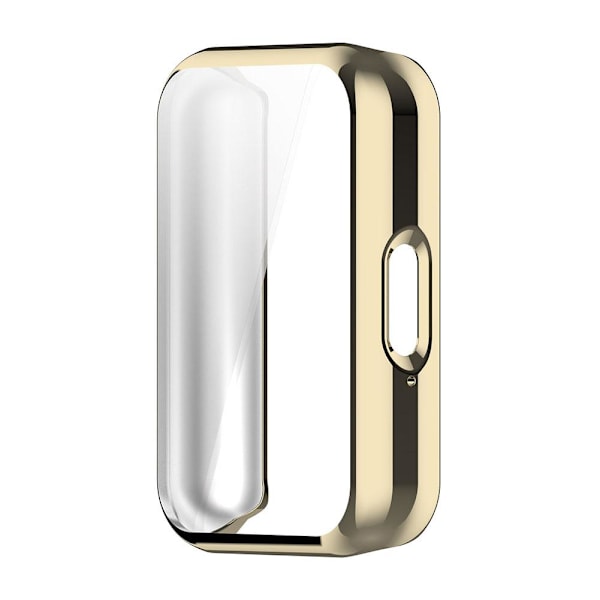 för Samsung Fit3 TPU Härdat Glas Skyddsfodral Full Täckning Stötfångare Skyddsskärm Smart Klockskydd Tillbehör gold For Samsung Fit3